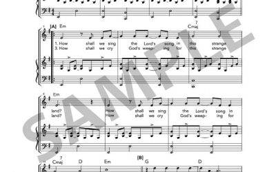 How Shall We Sing – Sheet Music