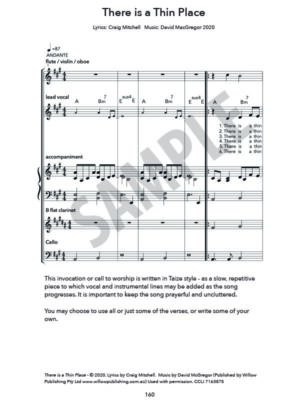 There is a Thin Place - Sheet Music