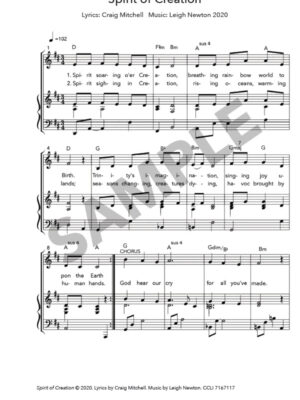 Spirit of Creation - Sheet Music